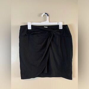 a new day Black Mini Skirt
